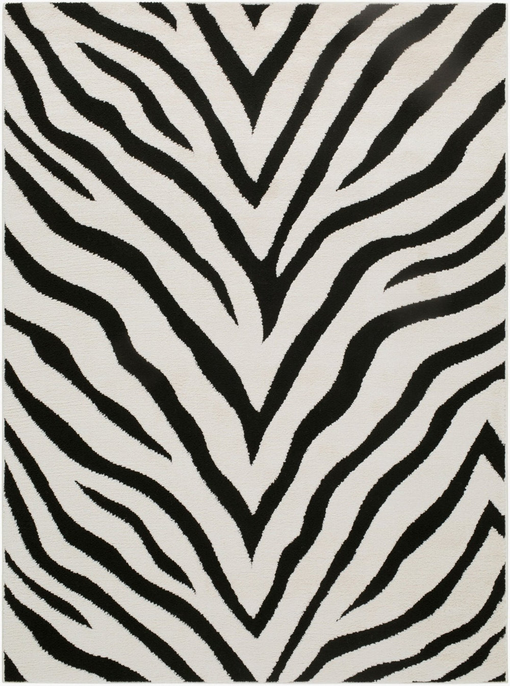 Livabliss The Studio Edit Art Deco Accent Rug Turkey Woven Polypropylene Entryway Floor Cream, Black 9' x 12' RZSE2316-912
