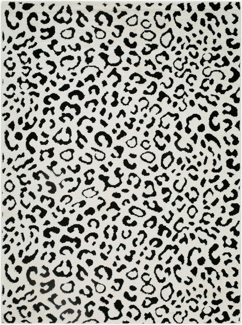 Livabliss The Studio Edit Art Deco Geometric Accent Rug Woven in Turkey for Entryways Cream, Black 2' x 2'11" RZSE2321-2211