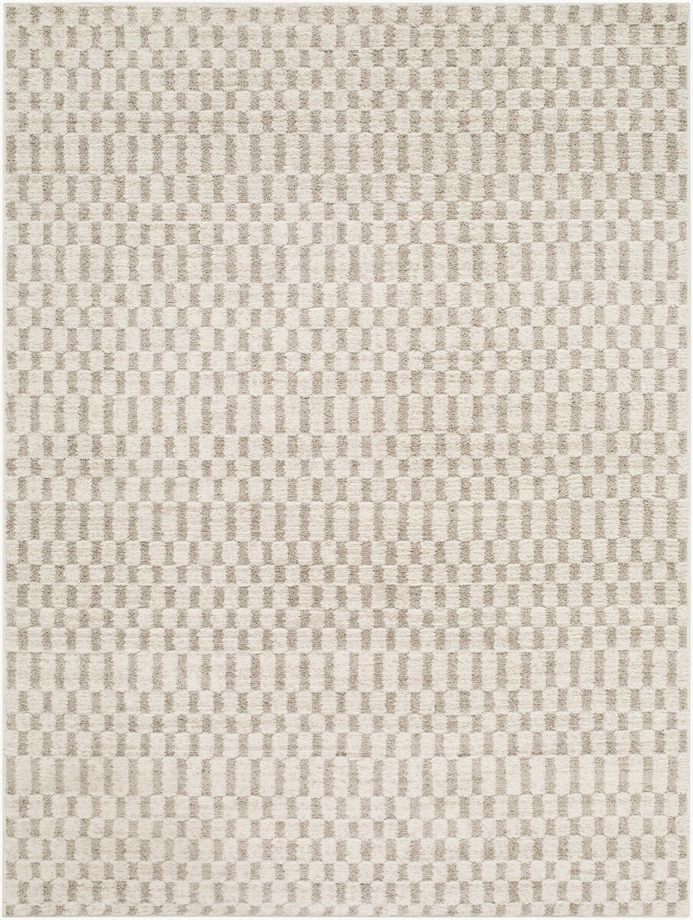 Livabliss The Studio Edit Art Deco Machine Woven Polypropylene Blend Rug for Entryways Cream, Oatmeal 2' x 2'11" RZSE2323-2211