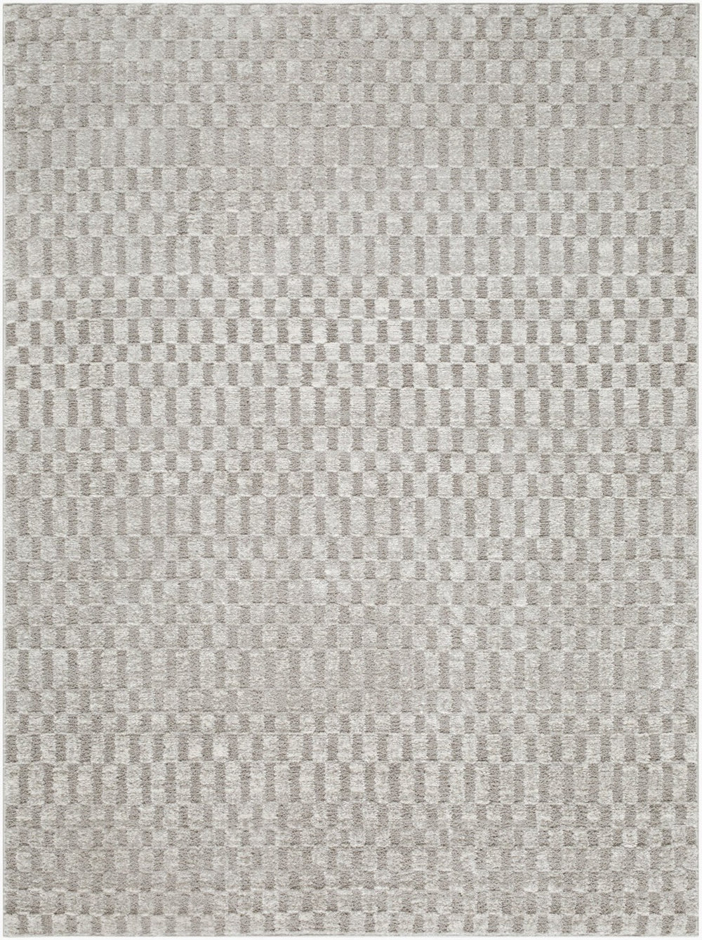 Livabliss The Studio Edit Art Deco Geometric Polypropylene Accent Rug for Entryways and Hallways Cream, Light Gr 9' x 12' RZSE2325-912