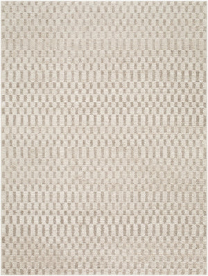 Livabliss The Studio Edit Art Deco Geometric Polypropylene Rug for Entryways and Bedrooms Cream, Oatmeal 6'7" x 9' RZSE2326-679