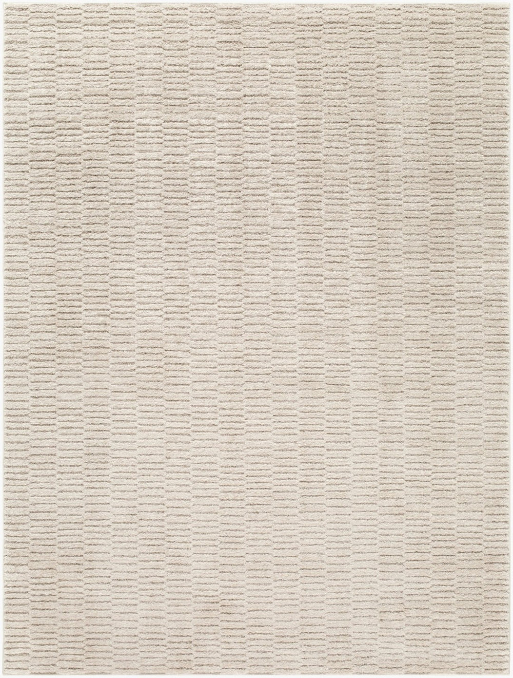 Livabliss The Studio Edit Art Deco Geometric Machine Woven Polypropylene Accent Rug Cream, Black 2' x 2'11" RZSE2311-2211
