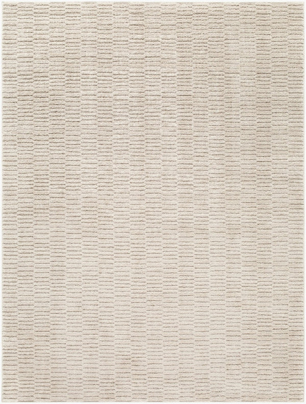Livabliss The Studio Edit Art Deco Geometric Machine Woven Polypropylene Accent Rug Oatmeal, Ivory 2' x 2'11" RZSE2328-2211