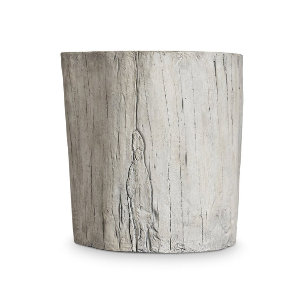 Bernhardt Bernhardt Bois Resin Side Table with Faux Wood Grain Texture for Modern Living Spaces 581121
