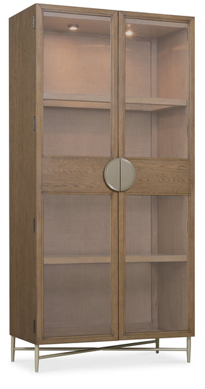 Sonnet Display Cabinet Medium Wood 6072-75906-85 Hooker Furniture