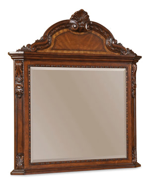 A.R.T. Furniture Old World Crowned Landscape Mirror 143121-2606 Brown 143121-2606