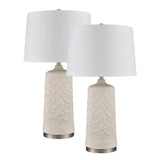 Penny 32.5'' High 1-Light Table Lamp - Set of 2 White S0019-10292/S2 Elk Home