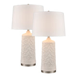 Penny 32.5'' High 1-Light Table Lamp - Set of 2 White S0019-10292/S2 Elk Home