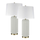 Knox 30'' High 1-Light Table Lamp - Set of 2 Light Green S0019-10293/S2 Elk Home