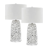 Bowen 31.5'' High 1-Light Table Lamp - Set of 2 White S0019-10308/S2 Elk Home