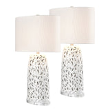 Bowen 31.5'' High 1-Light Table Lamp - Set of 2 White S0019-10308/S2 Elk Home