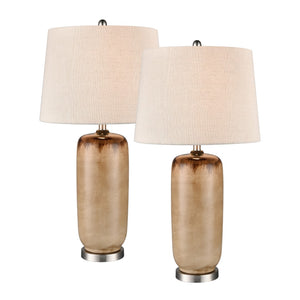 Bromley 32.5'' High 1-Light Table Lamp - Set of 2 Brown S0019-10309/S2 Elk Home