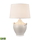 Oxford 25'' High 1-Light Table Lamp - White - Includes LED Bulb S0019-10343-LED Elk Home