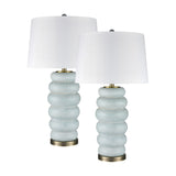 Barden 30'' High 1-Light Table Lamp - Set of 2 Light Green S0019-10376/S2 Elk Home