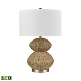 Helia 27'' High 1-Light Table Lamp - Natural - Includes LED Bulb S0019-11057-LED Elk Home