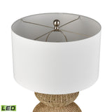 Helia 27'' High 1-Light Table Lamp - Natural - Includes LED Bulb S0019-11057-LED Elk Home