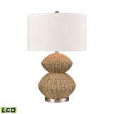 Helia 27'' High 1-Light Table Lamp - Natural - Includes LED Bulb S0019-11057-LED Elk Home