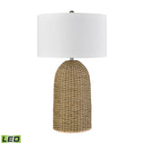 Coe 32'' High 1-Light Table Lamp - Natural - Includes LED Bulb S0019-11058-LED Elk Home