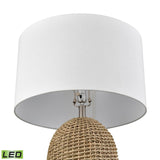 Coe 32'' High 1-Light Table Lamp - Natural - Includes LED Bulb S0019-11058-LED Elk Home