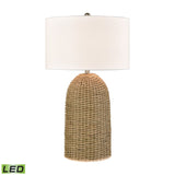 Coe 32'' High 1-Light Table Lamp - Natural - Includes LED Bulb S0019-11058-LED Elk Home