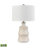 Dorin 25.5'' High 1-Light Table Lamp - White Glazed - Includes LED Bulb S0019-11075-LED Elk Home