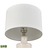 Dorin 25.5'' High 1-Light Table Lamp - White Glazed - Includes LED Bulb S0019-11075-LED Elk Home