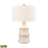 Dorin 25.5'' High 1-Light Table Lamp - White Glazed - Includes LED Bulb S0019-11075-LED Elk Home