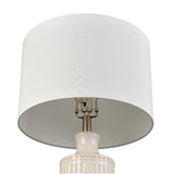 Dorin 25.5'' High 1-Light Table Lamp - White Glazed S0019-11075 Elk Home