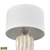 Genesee 27.5'' High 1-Light Table Lamp - White Glazed - Includes LED Bulb S0019-11140-LED Elk Home