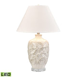 Goodell 27.5'' High 1-Light Table Lamp - White Glazed - Includes LED Bulb S0019-11147-LED Elk Home