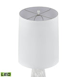 Husk 63'' High 1-Light Floor Lamp - White - Includes LED Bulb S0019-11155-LED Elk Home