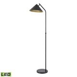 Timon 67'' High 1-Light Floor Lamp - Matte Black - Includes LED Bulb S0019-11158-LED Elk Home