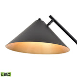 Timon 67'' High 1-Light Floor Lamp - Matte Black - Includes LED Bulb S0019-11158-LED Elk Home