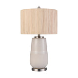 Babcock 27'' High 1-Light Table Lamp - White Glaze S0019-11169 Elk Home