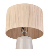 Babcock 27'' High 1-Light Table Lamp - White Glaze S0019-11169 Elk Home