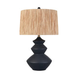 Lombard 27'' High 1-Light Table Lamp - Black - Includes LED Bulb S0019-11177-LED Elk Home