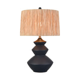 Lombard 27'' High 1-Light Table Lamp - Black - Includes LED Bulb S0019-11177-LED Elk Home