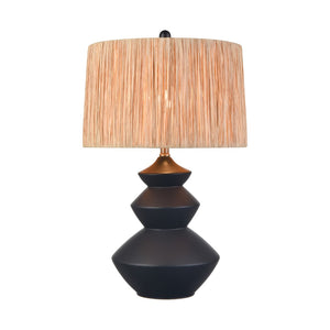 Lombard 27'' High 1-Light Table Lamp - Black S0019-11177 Elk Home