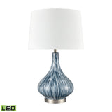 Northcott 28'' High 1-Light Table Lamp - Blue - Includes LED Bulb S0019-7979-LED Elk Home