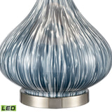 Northcott 28'' High 1-Light Table Lamp - Blue - Includes LED Bulb S0019-7979-LED Elk Home