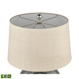 Cicely 24'' High 1-Light Table Lamp - Silver Mercury - Includes LED Bulb S0019-7980-LED Elk Home