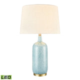 Port Isabel 28'' High 1-Light Table Lamp - Blue - Includes LED Bulb S0019-8007-LED Elk Home