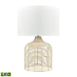 Crawford Cove 26'' High 1-Light Table Lamp - Natural - Includes LED Bulb S0019-8016-LED Elk Home