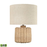 Roscoe 18'' High 1-Light Table Lamp - Natural - Includes LED Bulb S0019-8019-LED Elk Home