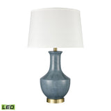 Nina Grove 28'' High 1-Light Table Lamp - Blue - Includes LED Bulb S0019-8022-LED Elk Home