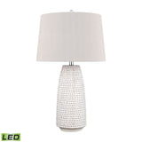 Copeland 29'' High 1-Light Table Lamp - White - Includes LED Bulb S0019-8028-LED Elk Home