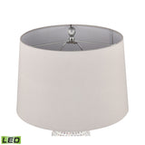 Copeland 29'' High 1-Light Table Lamp - White - Includes LED Bulb S0019-8028-LED Elk Home