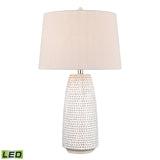 Copeland 29'' High 1-Light Table Lamp - White - Includes LED Bulb S0019-8028-LED Elk Home