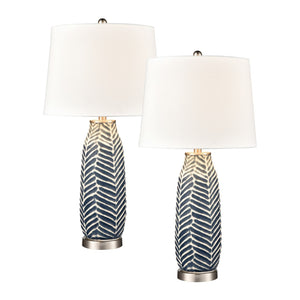 Bynum Table Lamp - Set of 2 Navy S0019-8035/S2 Elk Home