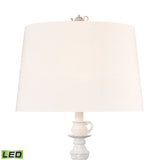 Rosetta Cottage 35'' High 1-Light Table Lamp - Matte White - Includes LED Bulb S0019-8582-LED Elk Home